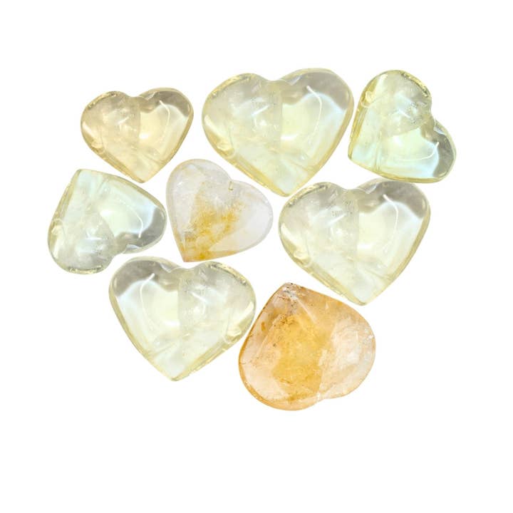 Cœur de cristal - Citrine pour la vente par Earths Elements Wholesale