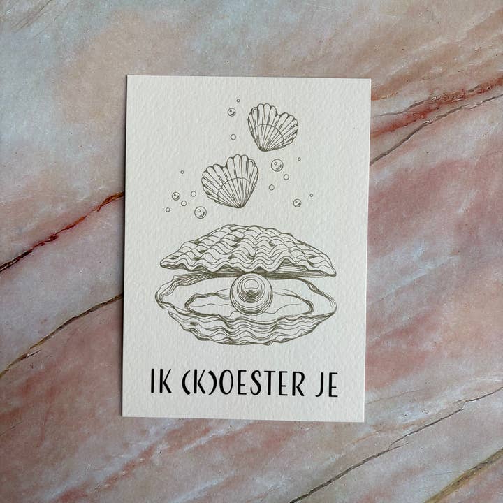 Feu de Mer – Großhandel Postkarten – Postkarte - Ich hege (und pflege) dich