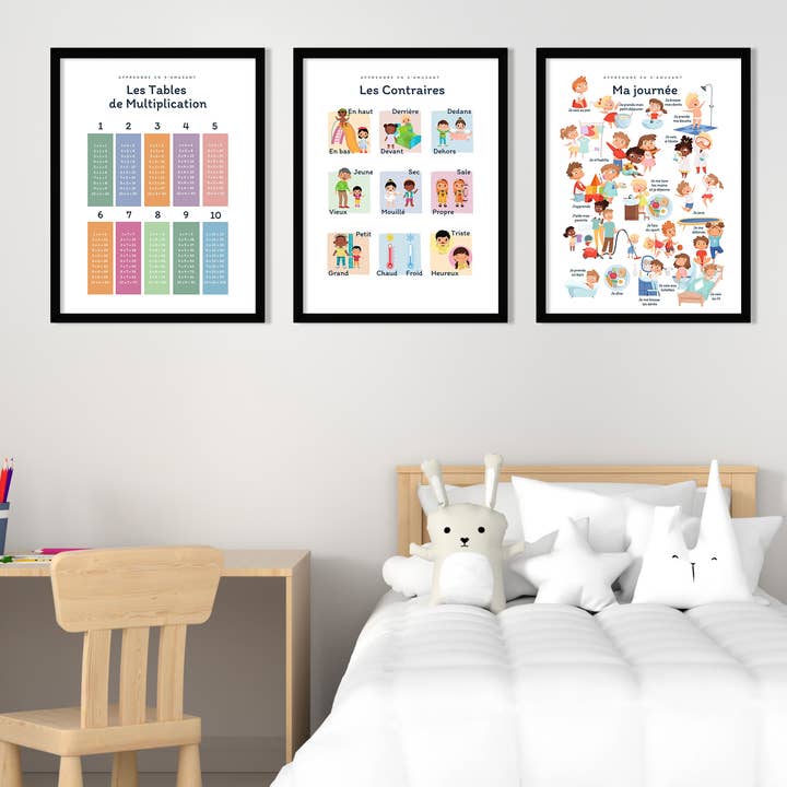 Imagine affiche - Venta al por mayor Pósteres - Póster Learn the Opposites