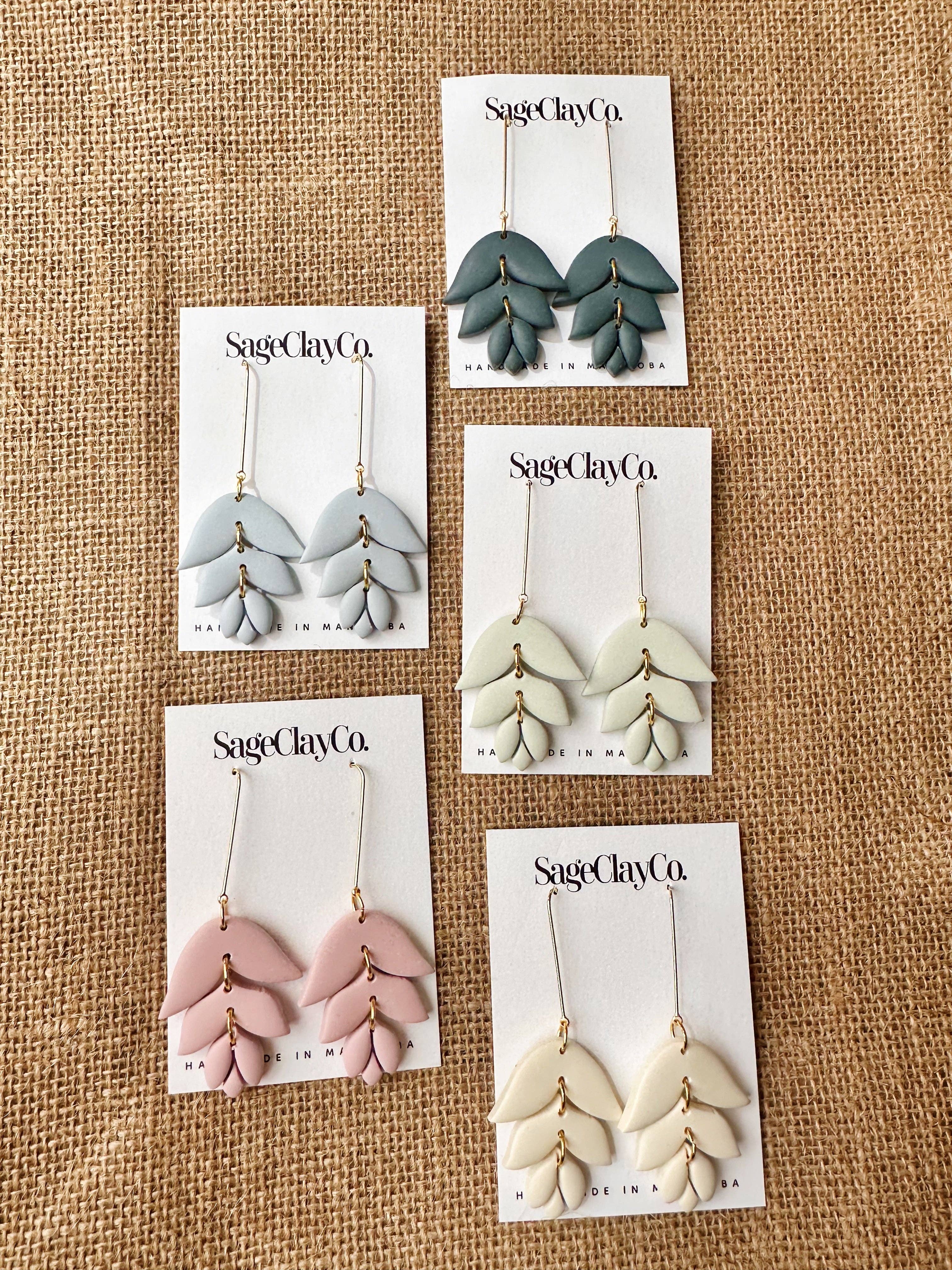 SageClayCo – Großhandel Ohrhänger – Irene | In Bloom Kollektion7