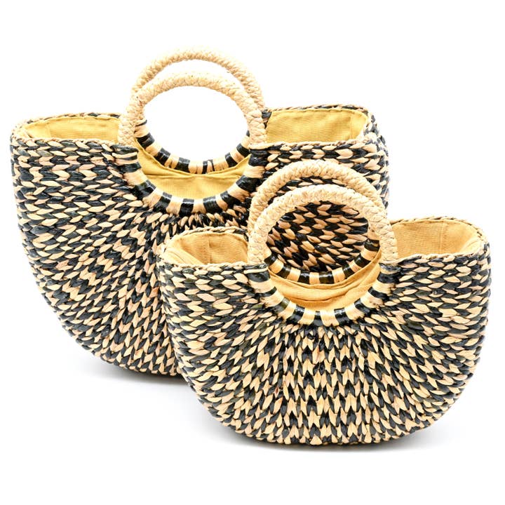 LIN2-2SET2 Tygkassar/Handväska-Stor och Liten. för wholesale av Art Floral Trading LLC