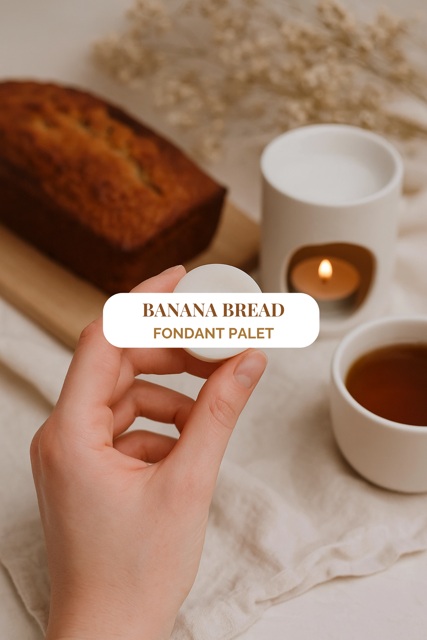 WILD CHILD Bougies & Co - Wholesale Wax Melt - "Banana Bread" - Scented Fondant 5h0