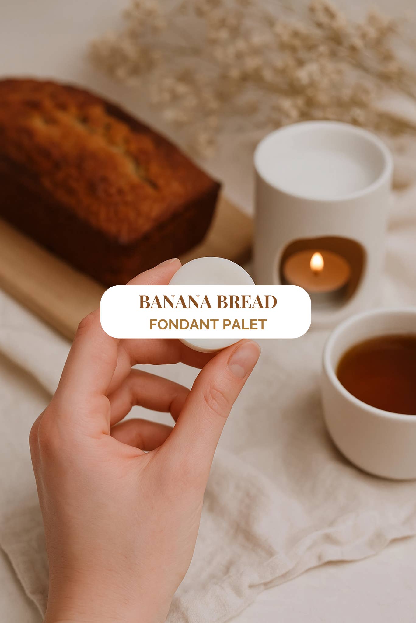 WILD CHILD Bougies & Co - Wholesale Wax Melt - "Banana Bread" - Scented Fondant 5h