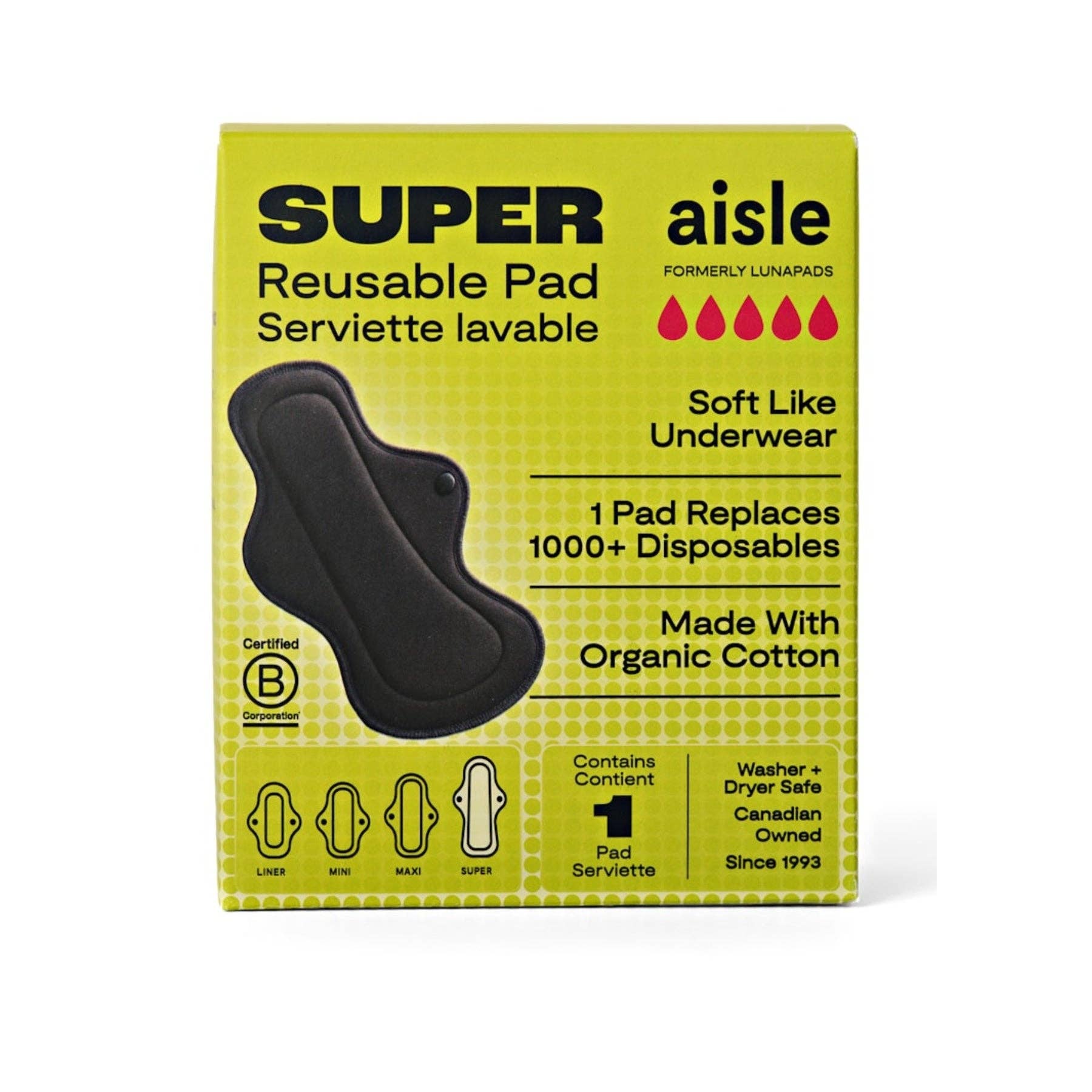 Aisle – wholesale Mensunderkläder - Dam – Grossist Super Pad1