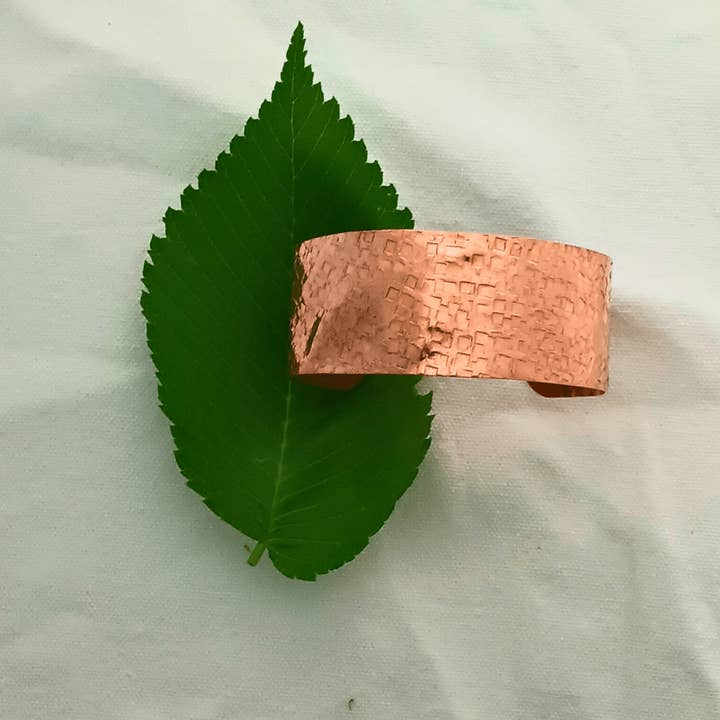 Copper Pebble Cuff for wholesale by Cherokee Copper