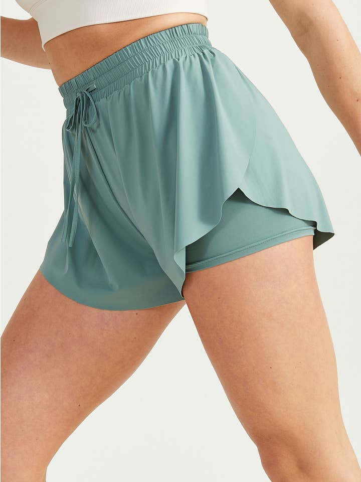 Whiteroom+Cactus – wholesale Athletic shorts – Women's – MATTE LOOK FITTED UNDERNEATH LAYER SHORTS3