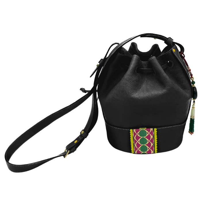 Custom Bucket Bag for wholesale by Hadley Pollet