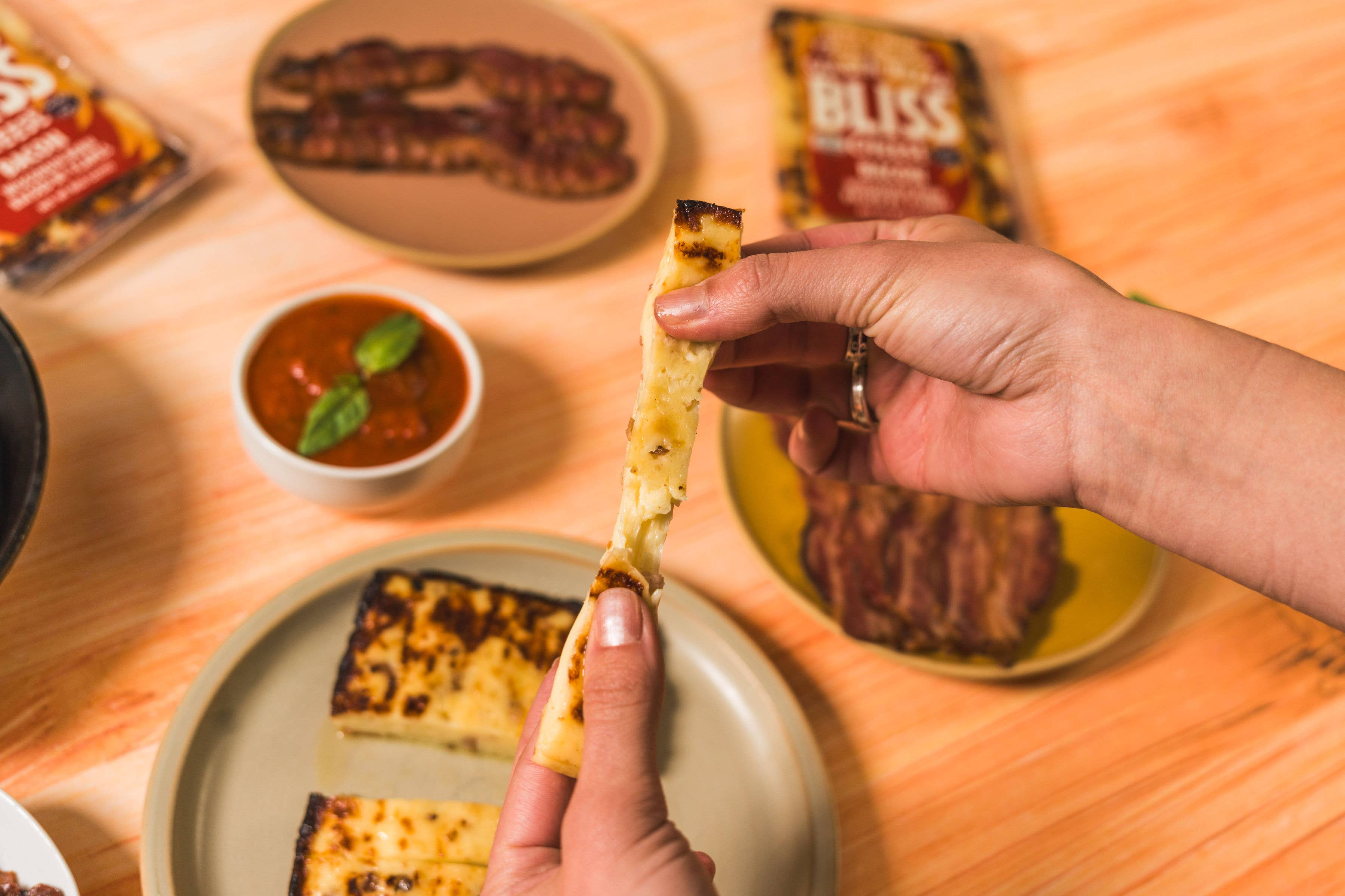 Cheese Brothers - Wholesale Cheese - Bacon Golden Baked Bliss Cheese 2