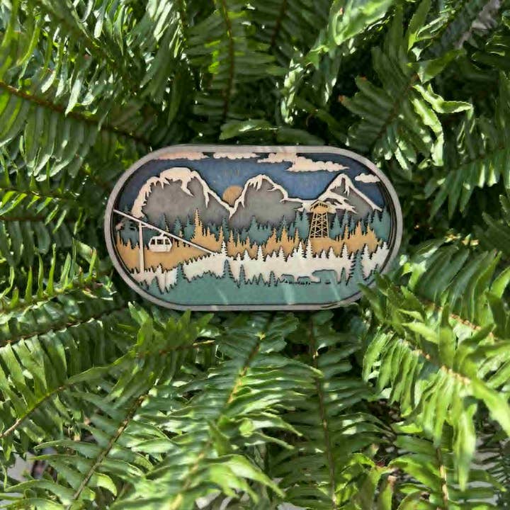 The Wilusz Way - Wholesale Decorative Tabletop Object - Ski Lift1