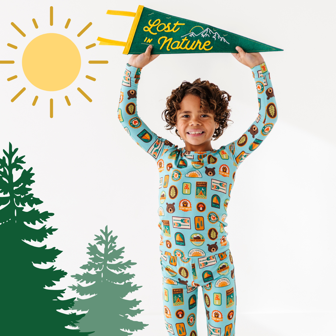 Bird & Bean® - Venta al por mayor Conjunto de pijama - Niños - Pijama de bambú para niños: exploremos2