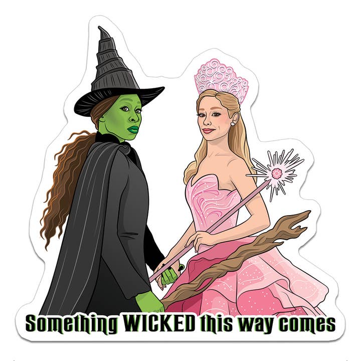 THE FOUND - Wholesale Sticker - Something Wicked Die Cut Sticker