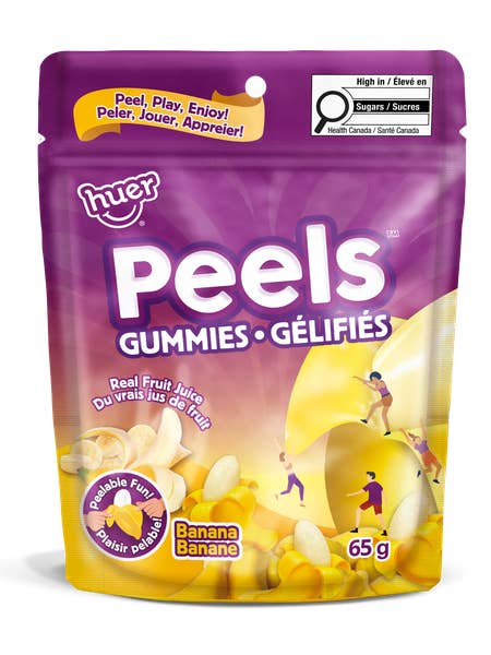 (S6-04) Huer - Banana Peg Bag 65 g X 15 Units for wholesale by iSweet.ca