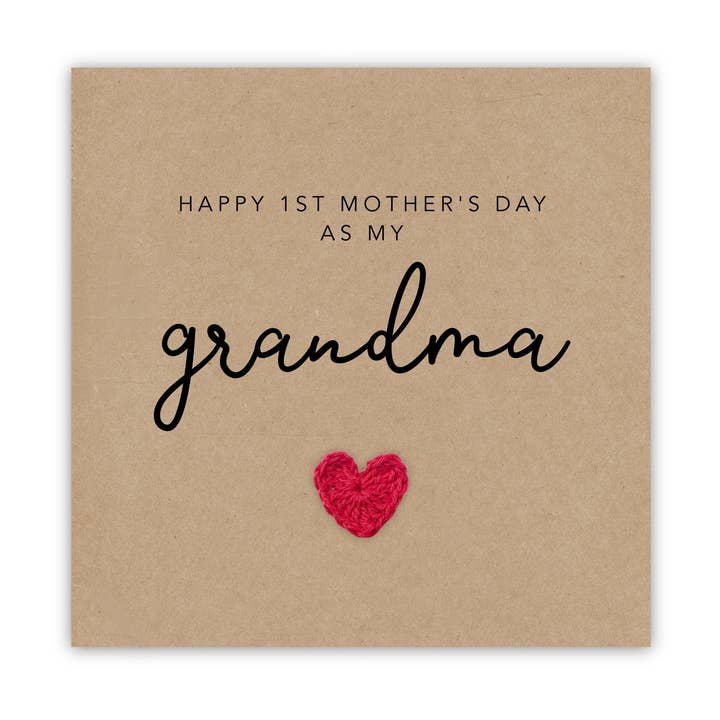 Cartão Avó Dia das Primeiras Mães, Cartão Feliz Dia das Primeiras Mães por atacado de Fifi's Handcrafted