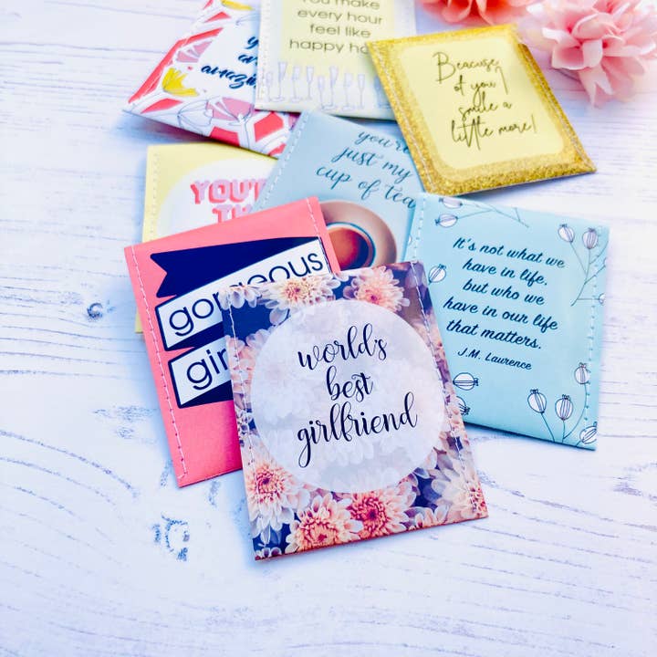 Victoria Mae Designs - Wholesale Tea Bags - Girlfriend Tea - 50 Loose Unboxed Tea Envelopes