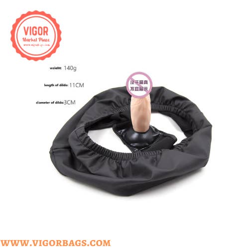 Playtime panties with Silicone Dildo Remote Control Strap - MOQ 10 pcs for wholesale by VIGOR