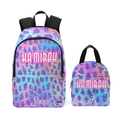 Set di zaini per animali colorati personalizzati per la vendita all'ingrosso da parte di Sincere Sentiments LLC