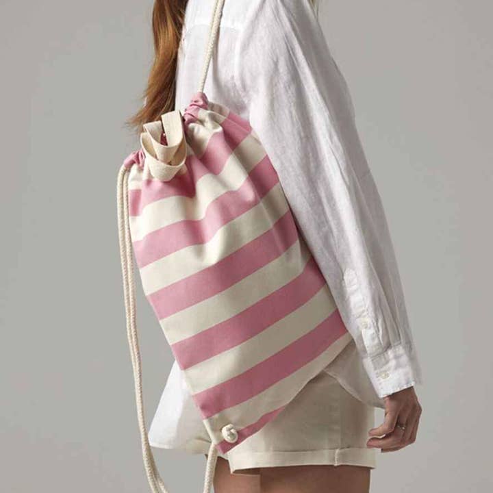 Pierre Francis – wholesale Sports bag – Unisex – Westford Mill - Nautical Gymsac5