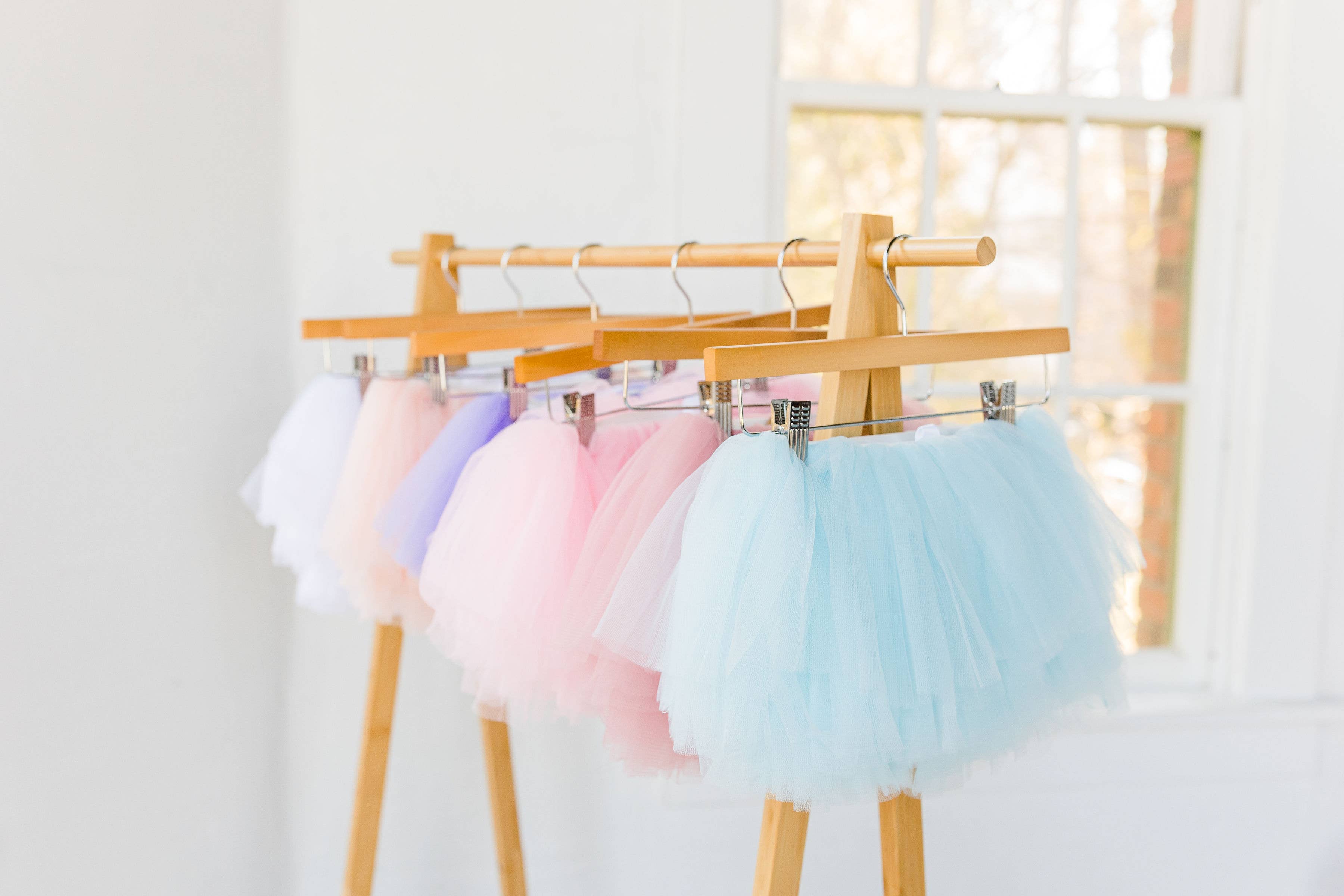 The Glam Goat - Vente Tutu – enfant - Tutu bleu clair à couches complètes, jupe tutu complète3