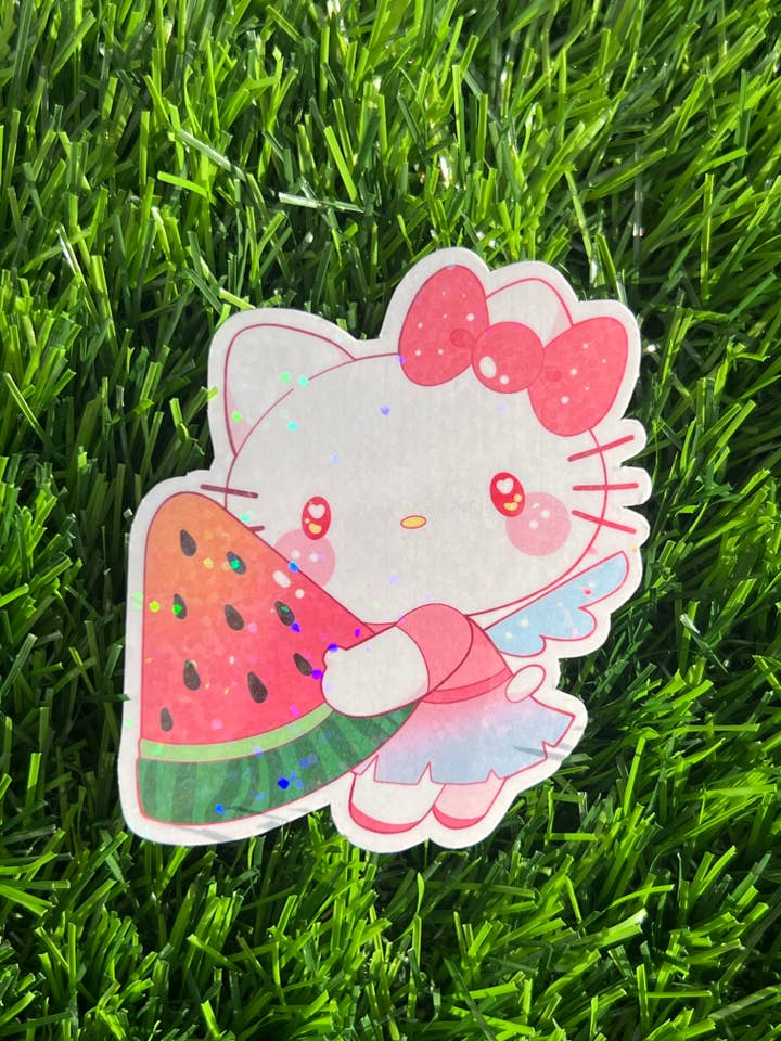 San Fruit Stickers Hi Kitty for wholesale by Mothers Of Orion
