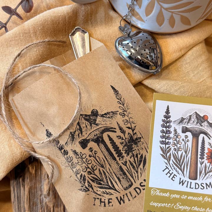 The WildSmith - Wholesale Flatware Serving Piece - Stamped Teaspoon, nature, it’s a new day!4