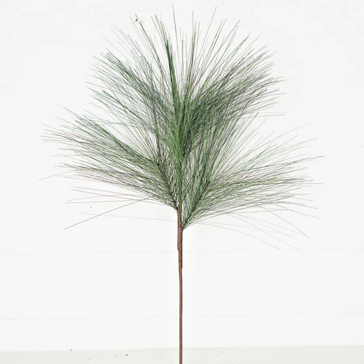 510186- 26in Spray-Evergreen Jumbo Needle Pine- for wholesale by Holiday Depot Inc.
