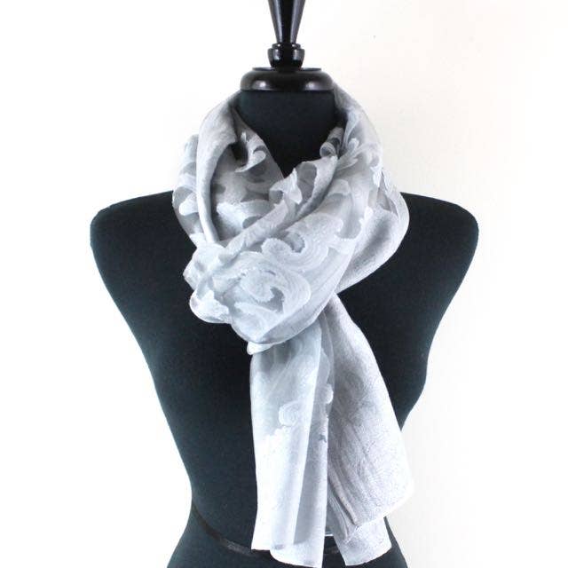 Pretty Persuasions – Großhandel Schal – Damen – JC19020 Durchsichtiger Schal/Schal „Shanghai Night Night“26