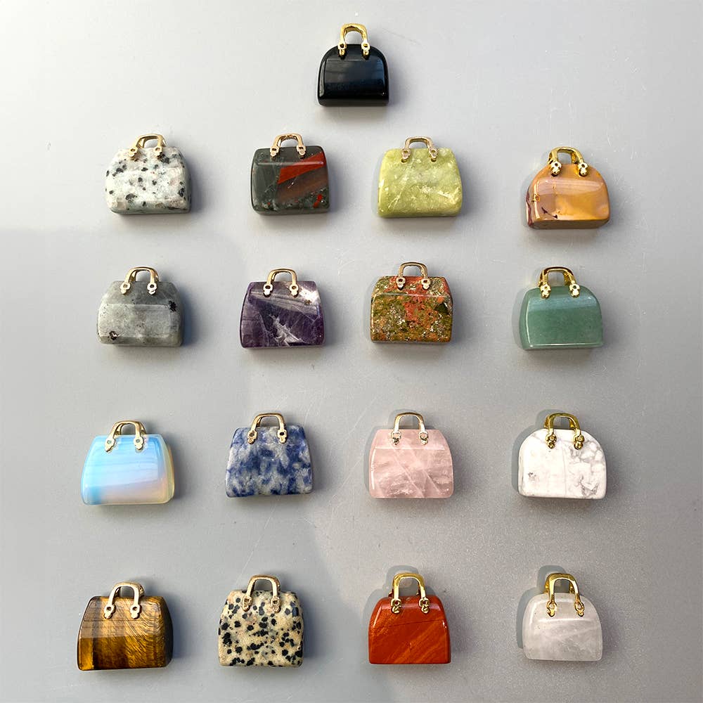 VIE - Wholesale Decorative Figurine - Mini Crystal Handbags, 2-2.5cm36