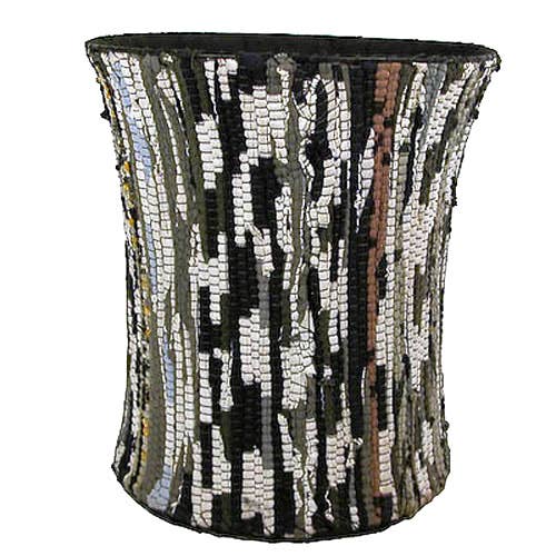 One World Projects - Wholesale Trashcan/Trash Bin - Large Recycled Cloth Wastebasket3