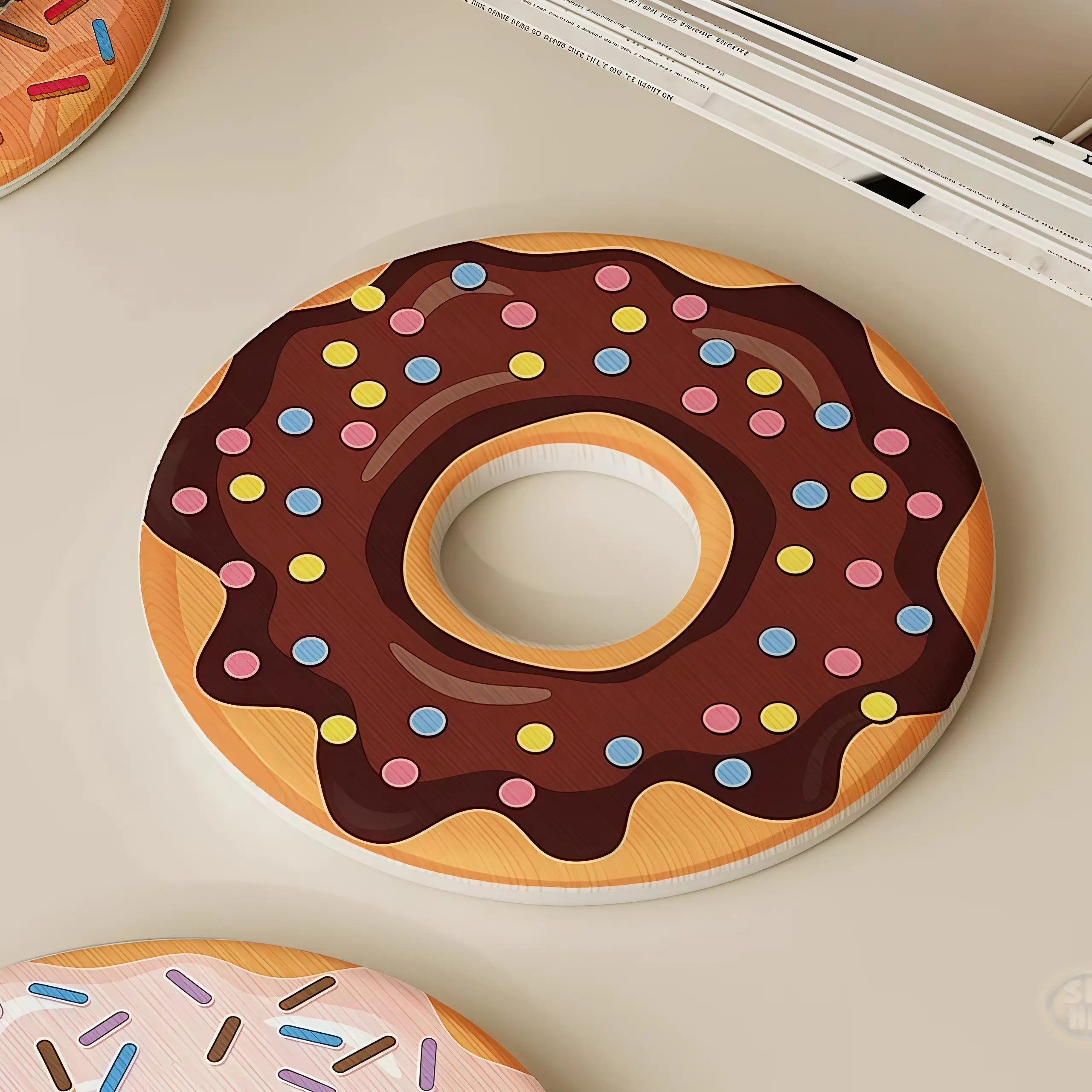 Otterware – wholesale Coasters – Novelty Doughnut Diatomaceous Earth Coasters4