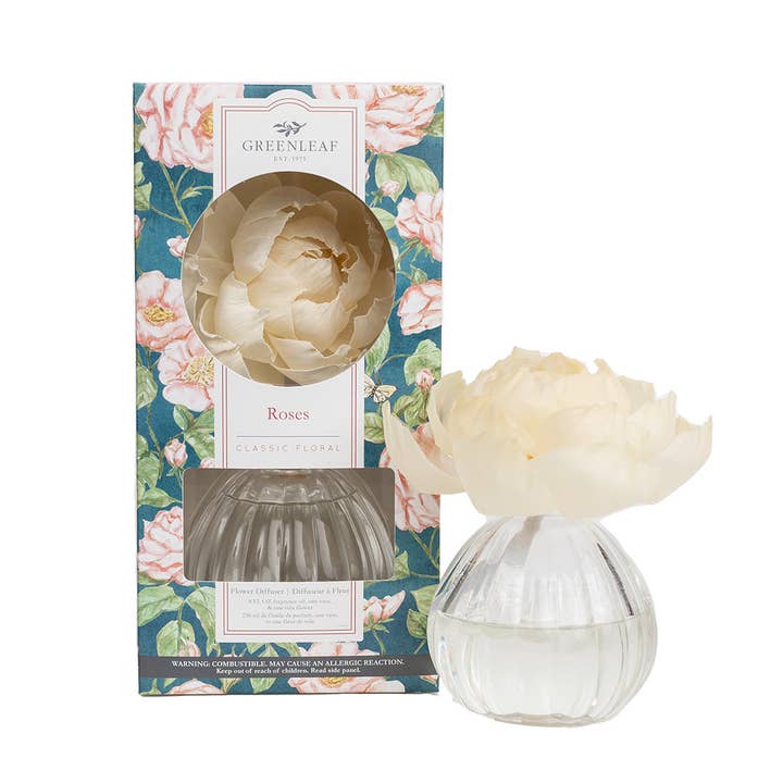 Roses Flower Diffuser 4 Pack for wholesale by Greenleaf Gifts
