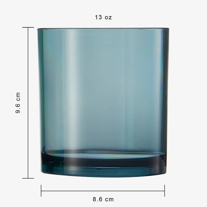The Wine Savant / Khen Glassware - Wholesale Cocktail/Liquor Glass - Acrylic Shatterproof Drinking Glasses Set of 4