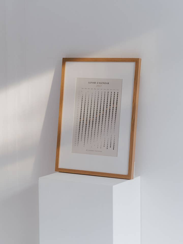 Lunar Calendar 2022 for wholesale by Sunday Valentine