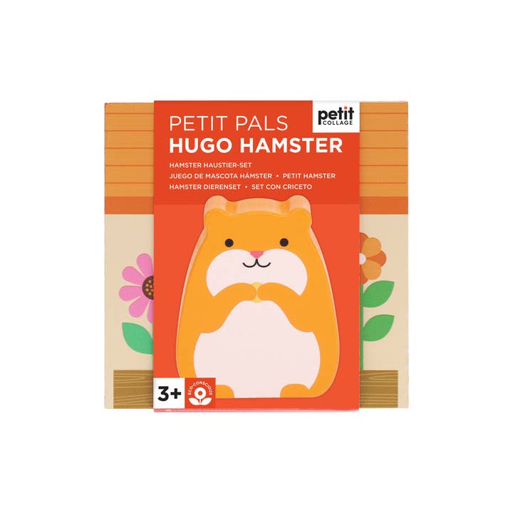 Chronicle Books - Wholesale Wood Toy - Kids - Petit Pals: Hugo Hamster8