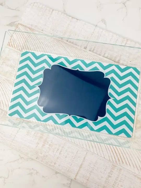 Acrylic Monogramming Jewelry Tray for wholesale by Prep Obsessed Wholesale