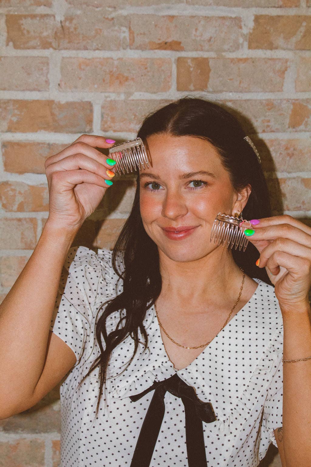 Shop Andi - Wholesale Hair Brush/Comb - Mini Hair Comb 2-Pack9