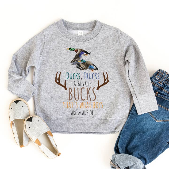 Kids Boys Are Made Of Sweatshirt for wholesale by ZZ Threadz
