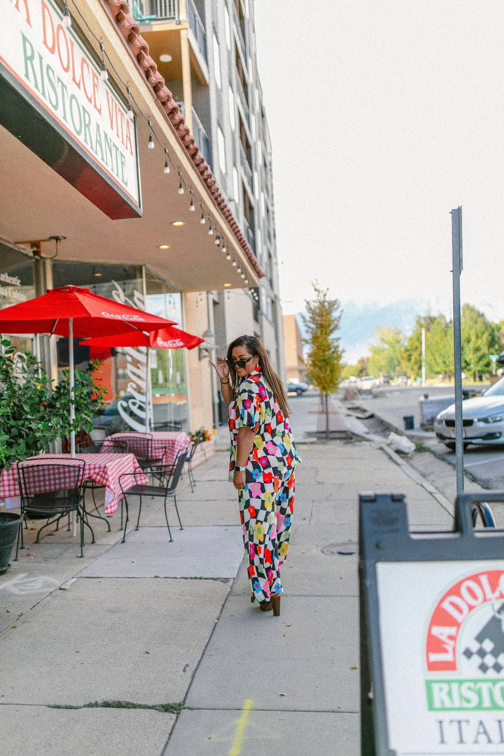 Taby Originals – wholesale Set med topp och byxa – Dam – TABY ORIGINAL: In My Blooming Era Plisse Set I STORLEKAR XS-5X***7