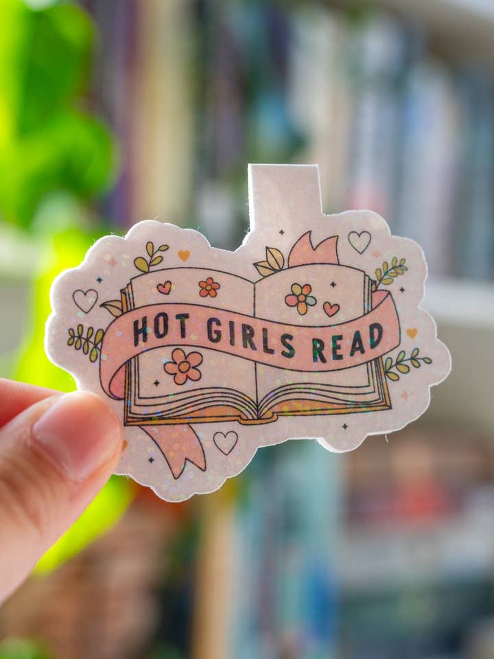 Hot Girls Read Magnetic Bookmark for wholesale by Created By Kelci