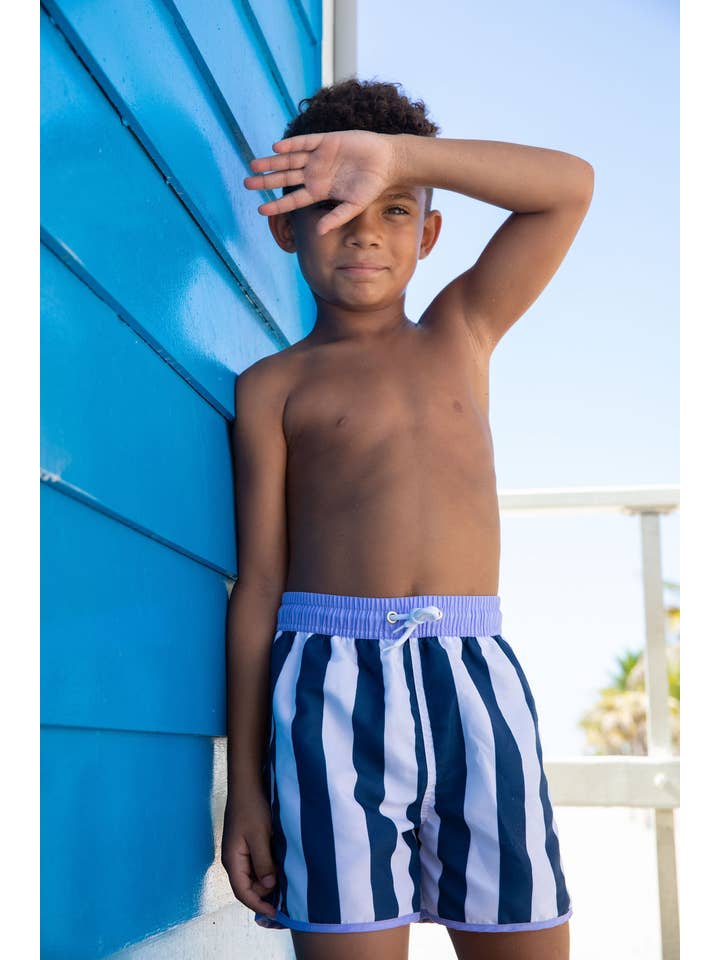 Blueberry Bay – wholesale Swim shorts – Kids – Grand Windsor Trunks5
