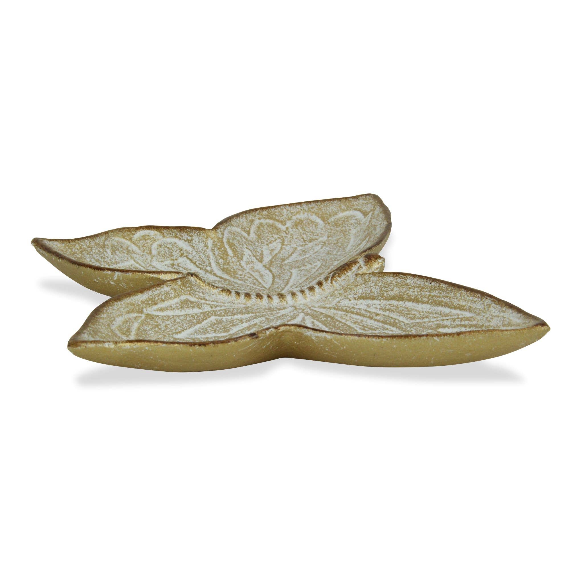 Cheungs Home Decor – Großhandel Dekofigur – Penelope Schmetterling aus Gusseisen, goldfarben4