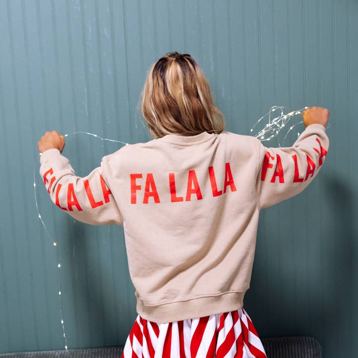 FALALA | IN CARAMEL | oversized drop shoulder | KIDS for wholesale by Minimalist Folk Co.