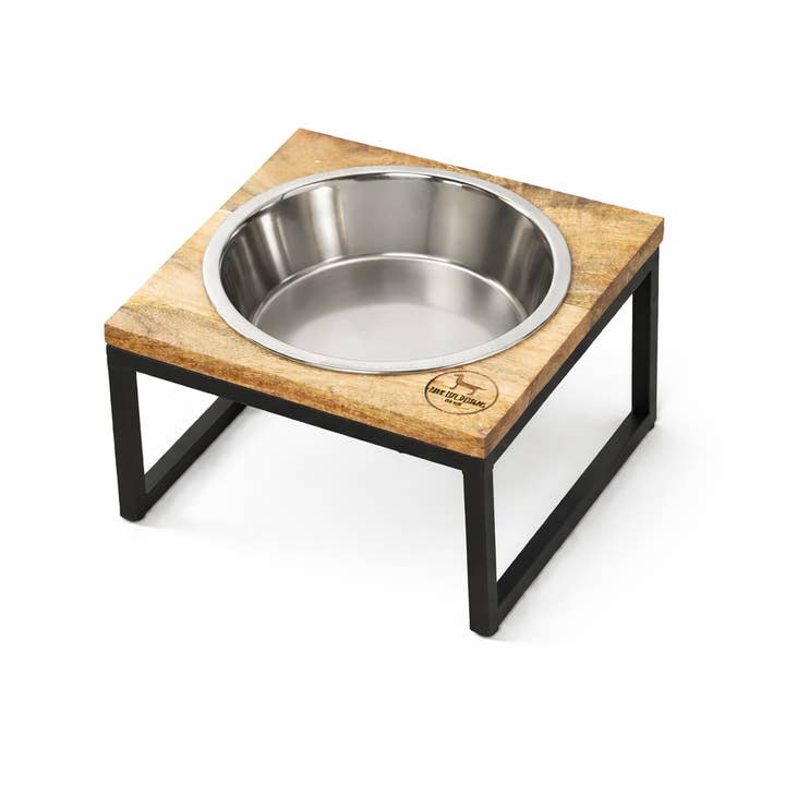 Härd och Tillflykt Upphöjd Enkel Matskål - Modern Design för wholesale av Park Life Designs