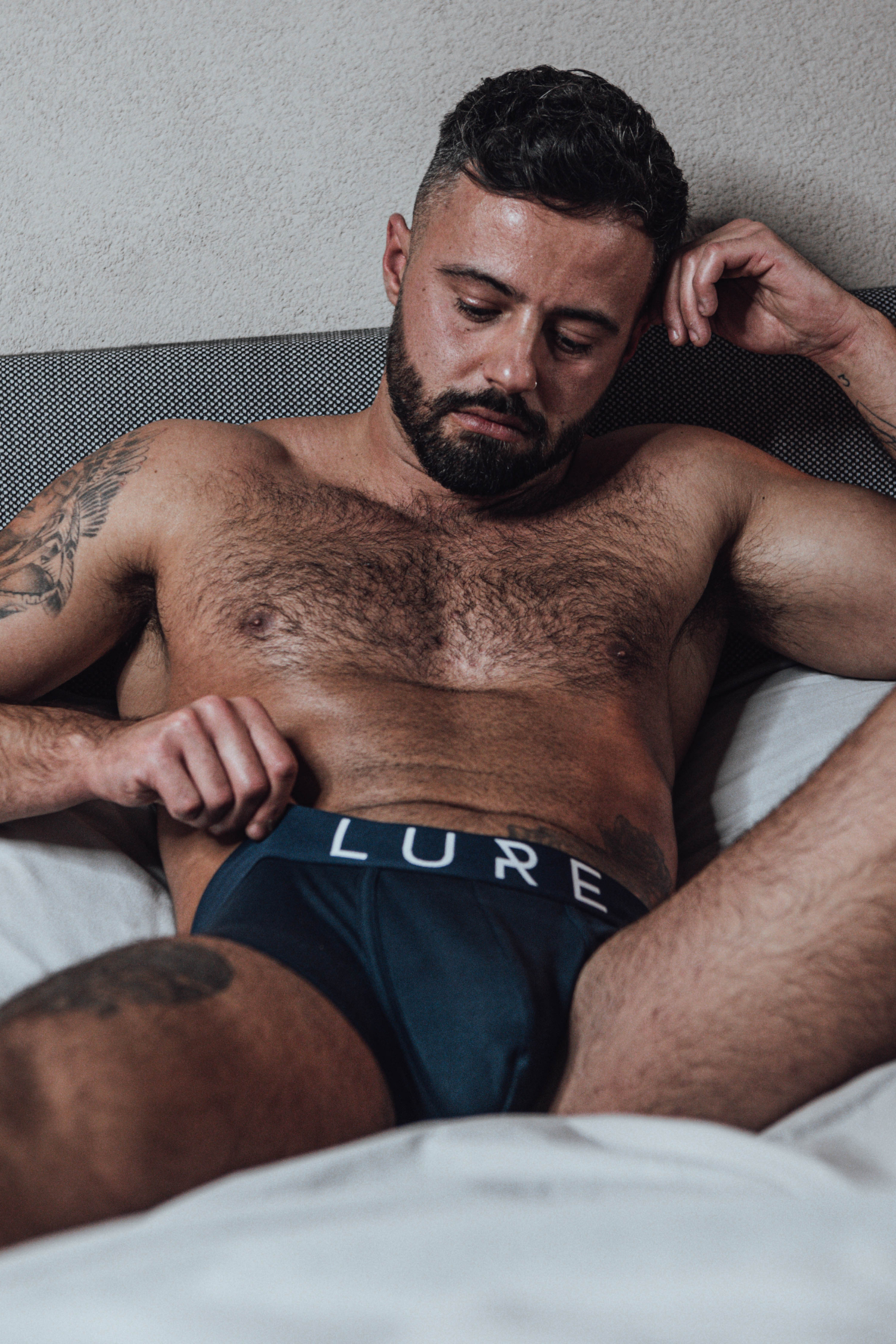 Lure Menswear LTD - Wholesale Underwear - Men's - Lure Navy Boxer3