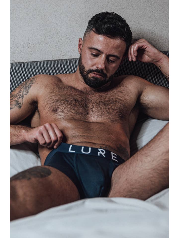 Lure Menswear LTD - Wholesale Underwear - Men's - Lure Navy Boxer3