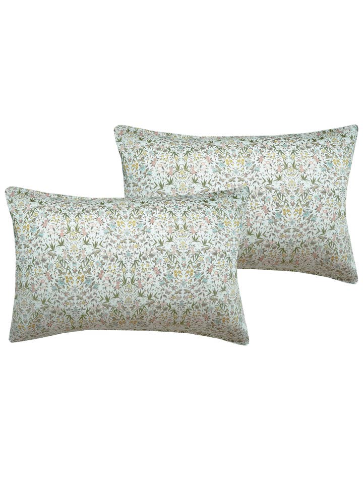 Pillowcase made with Liberty Fabric TAPESTRY for wholesale by Coco & Wolf