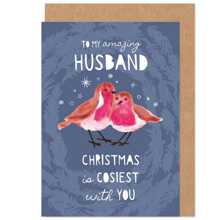 Carte de mari Christmas Is Cosiest with You pour la vente par Bow & Bell