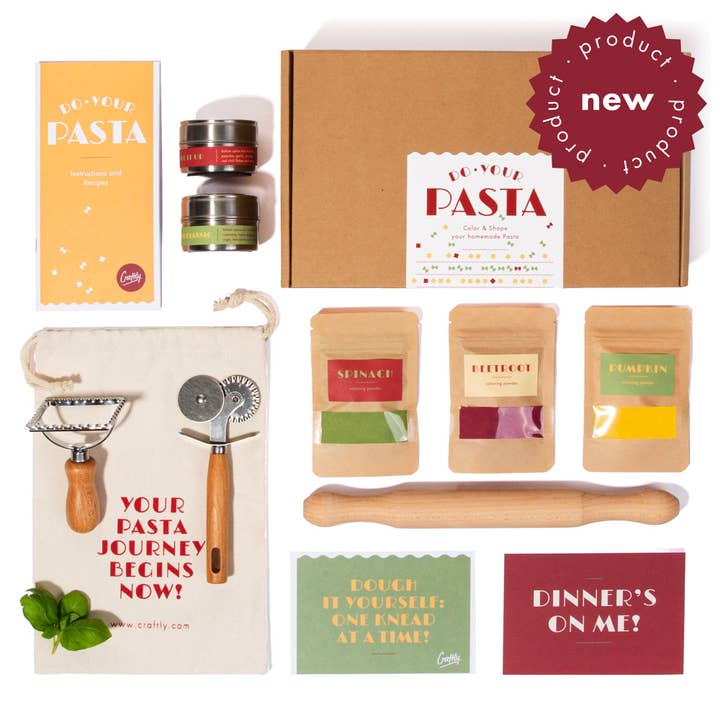 Craftly - Wholesale DIY Food Kit - Crafty's Homemade Pasta Making Kit