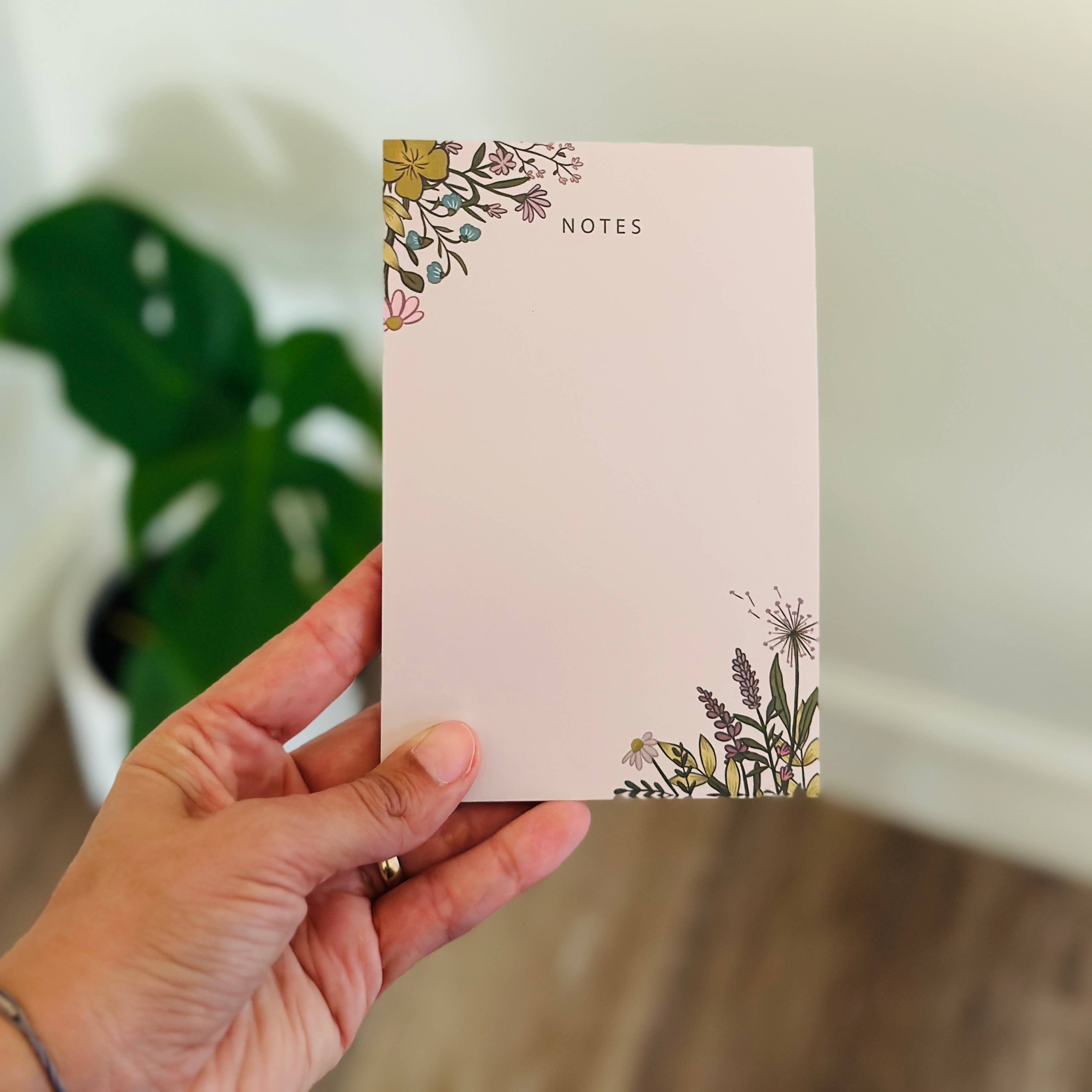 Plant Scouts - Wholesale Notepad - Notepad - Wild Flowers Blank1