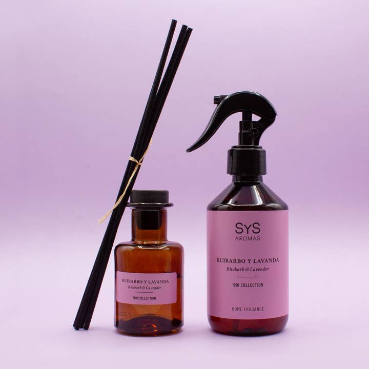 Laboratorio SYS – wholesale Rums- och linnespray – Luftfräschare för rabarber och lavendel 300 ml 19913