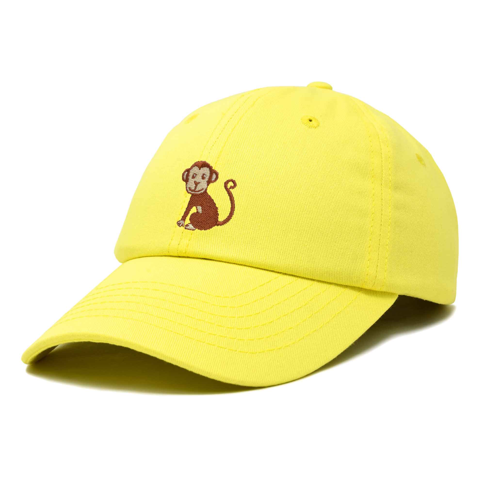 Dalix – Großhandel Basecap – Kinder – DALIX Cute Monkey Kinderhut bestickte Ballkappe Mädchen Jungen27